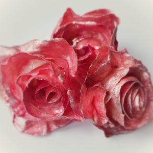 Artistieke waferpaper rozen